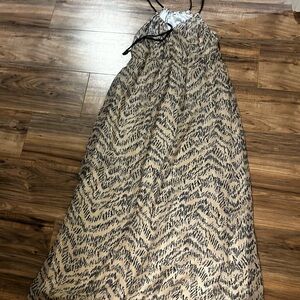 Institute Liberal Animal Print Maxi Dress
